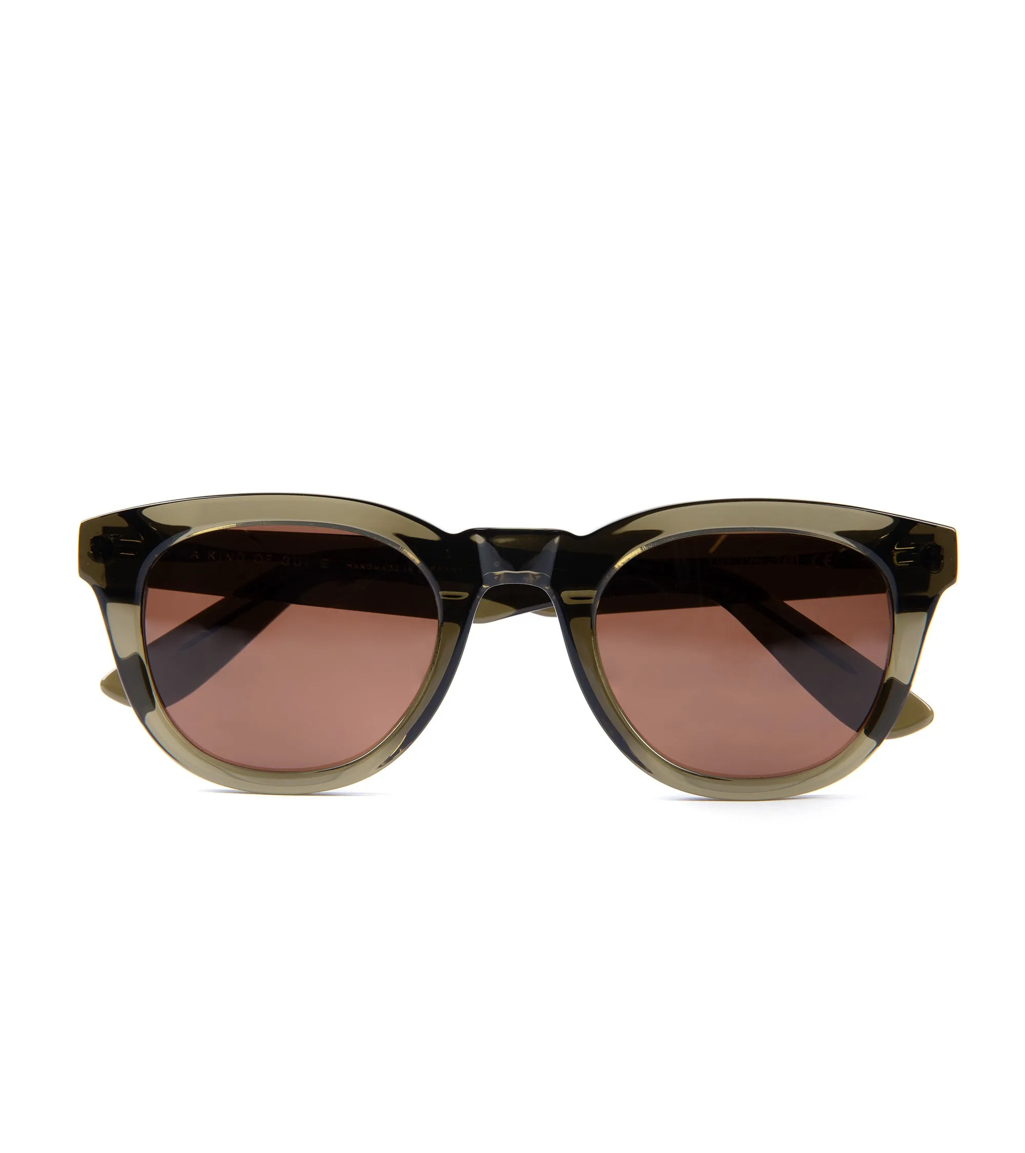 A Kind of Guise Acapulco Sunglasses: Olive Night/Brown