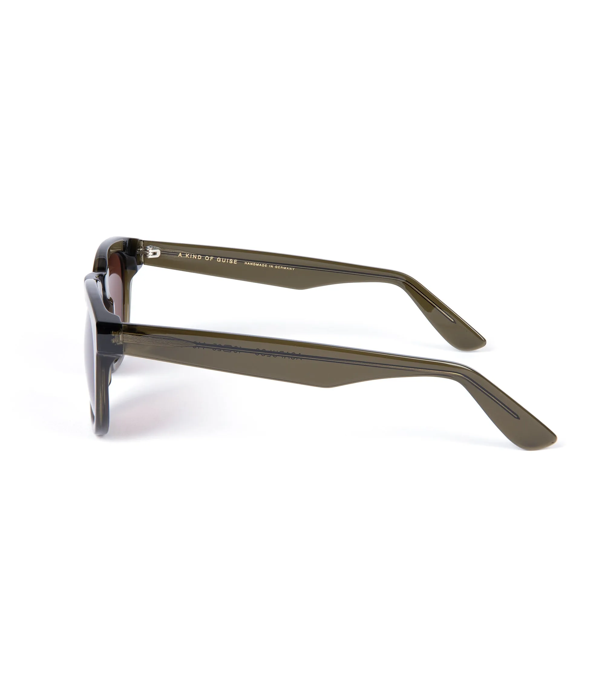 A Kind of Guise Acapulco Sunglasses: Olive Night/Brown