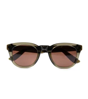 A Kind of Guise Acapulco Sunglasses: Olive Night/Brown