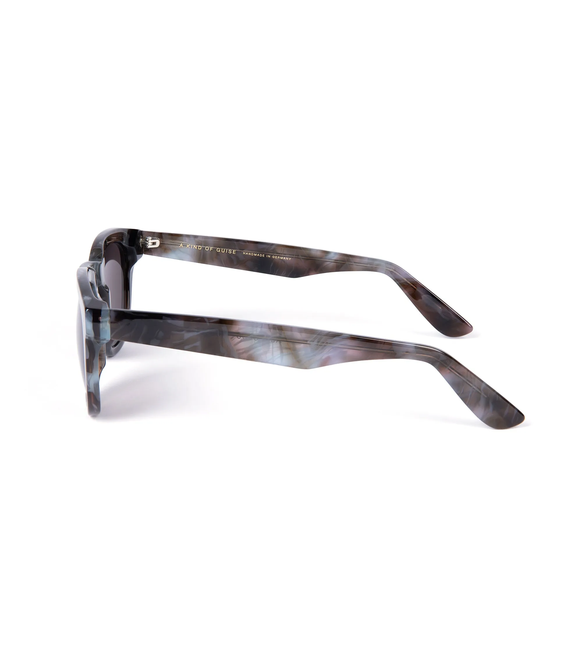 A Kind of Guise Acapulco Sunglasses: Steel Blue/Dark Grey