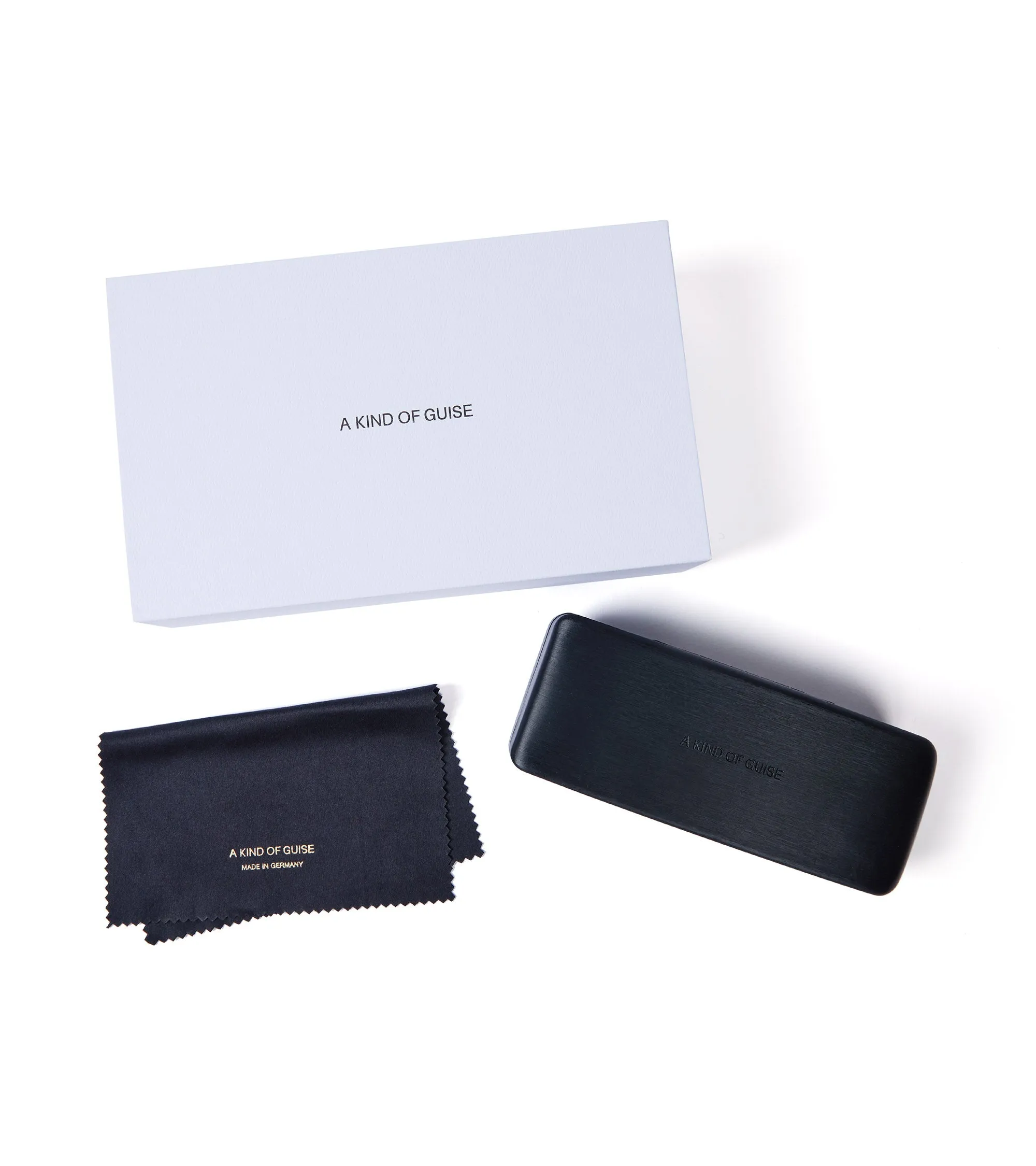 A Kind of Guise Acapulco Sunglasses: Steel Blue/Dark Grey