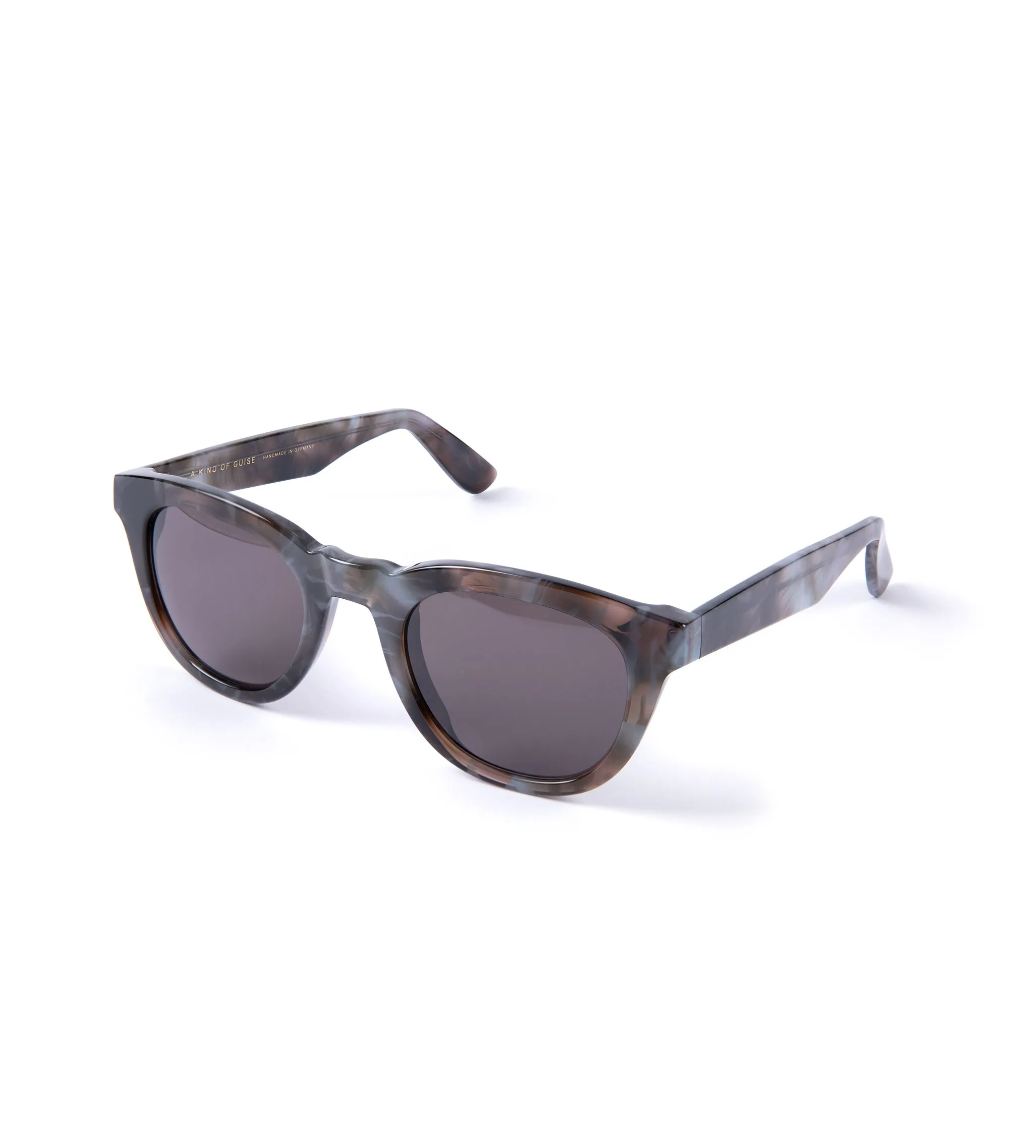 A Kind of Guise Acapulco Sunglasses: Steel Blue/Dark Grey