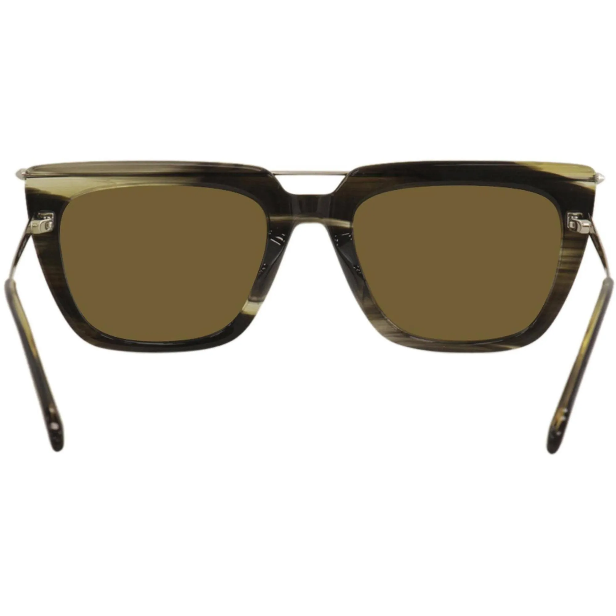 Alexander Mcqueen Unisex Sunglasses - Brown Silver | ALEXANDER MCQUEEN AM0169S 003