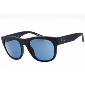 Armani Exchange Unisex Sunglasses - Matte Blue Pillow Full Rim | 0AX4128SU 812380