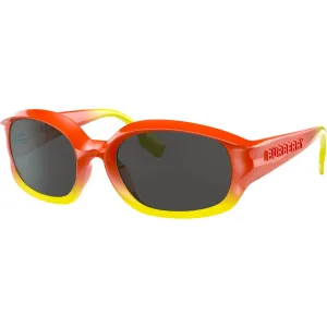 Burberry Men's Sunglasses - Orange Yellow Cat Eye Frame | BURBERRY 0BE4338 393587