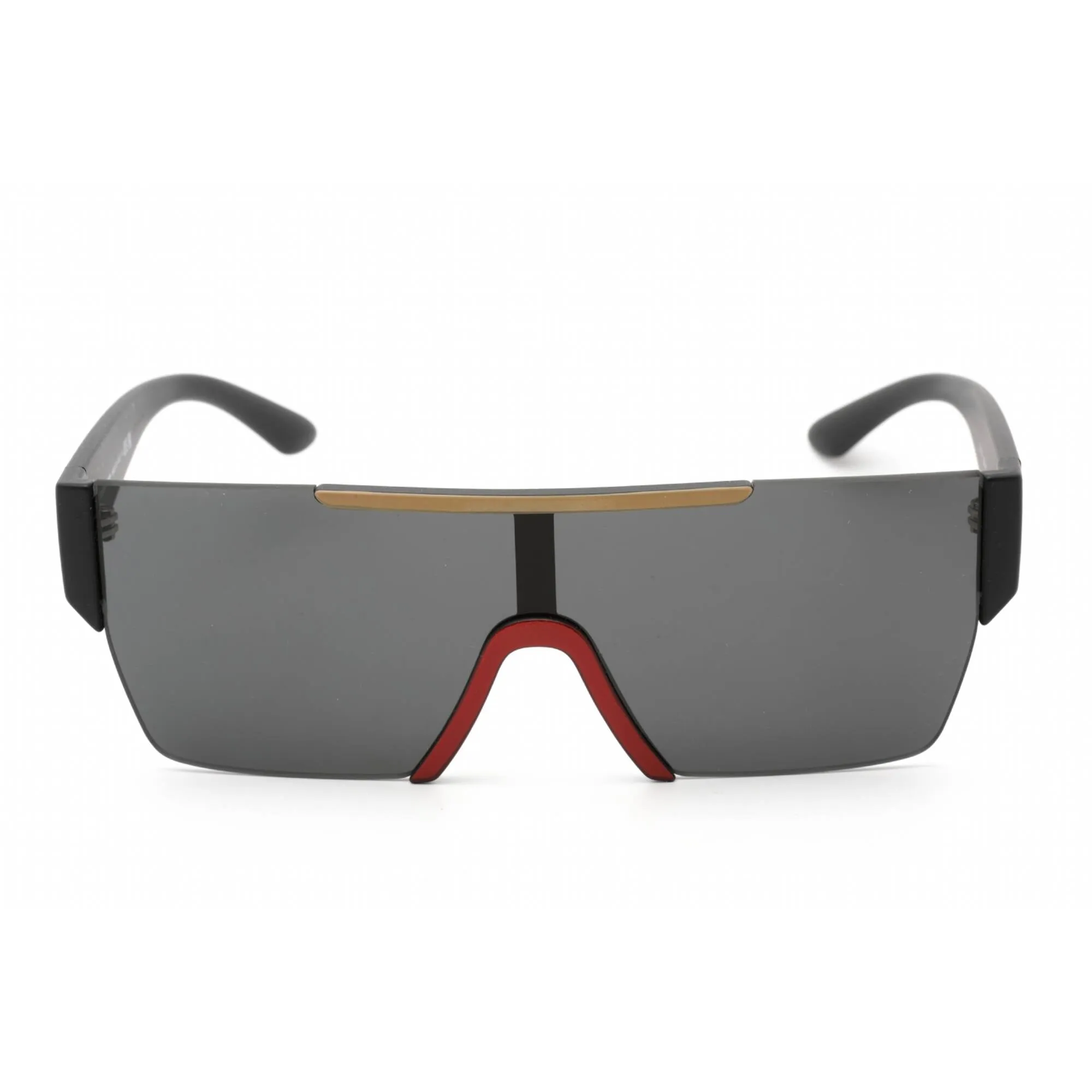 Burberry Unisex Sunglasses - Black Plastic Rimless Shield Shape Frame | BE4291 396487