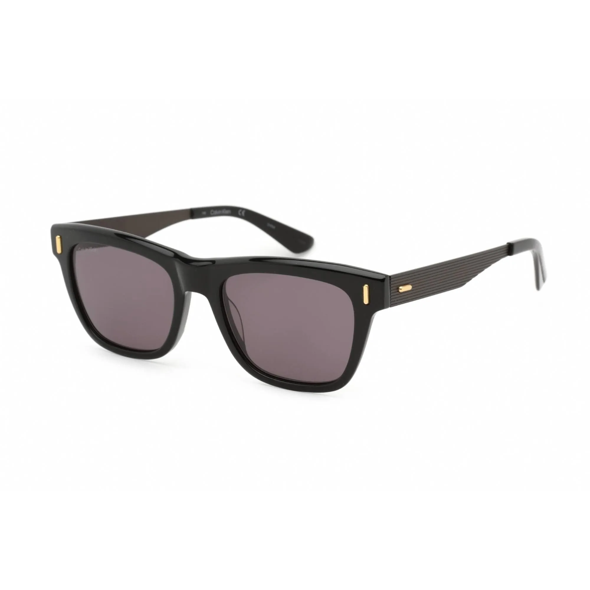 Calvin Klein Men's Sunglasses - Black Square Full Rim Frame Grey Lens | CK21526S 001