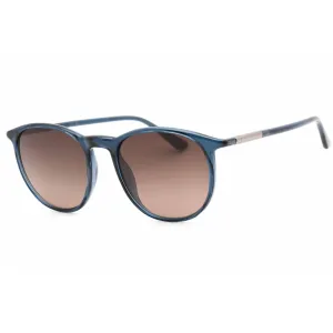 Calvin Klein Unisex Sunglasses - Full Rim Blue Plastic Round Frame | CK22537S 438
