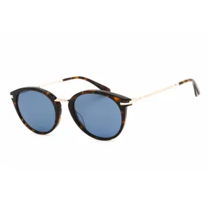 Calvin Klein Unisex Sunglasses - Full Rim Dark Tortoise Plastic Round | CK22513S 235
