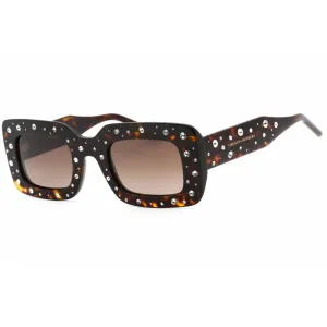 Carolina Herrera Women's Sunglasses - Havana Rectangular Frame | HER 0131/S 0086 HA