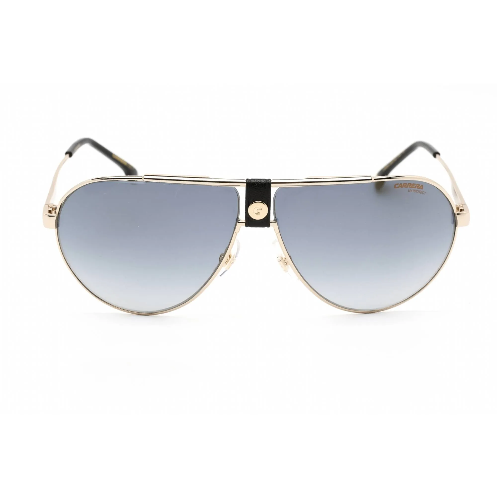 Carrera Men's Sunglasses - Black Gold Metal Full Rim Frame | 1033/S 02M2 1V