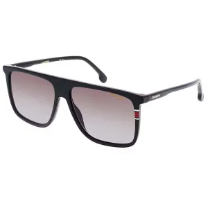 Carrera Unisex Sunglasses - Black Acetate Square Shape Frame | CARRERA-172/N/S-0807/HA