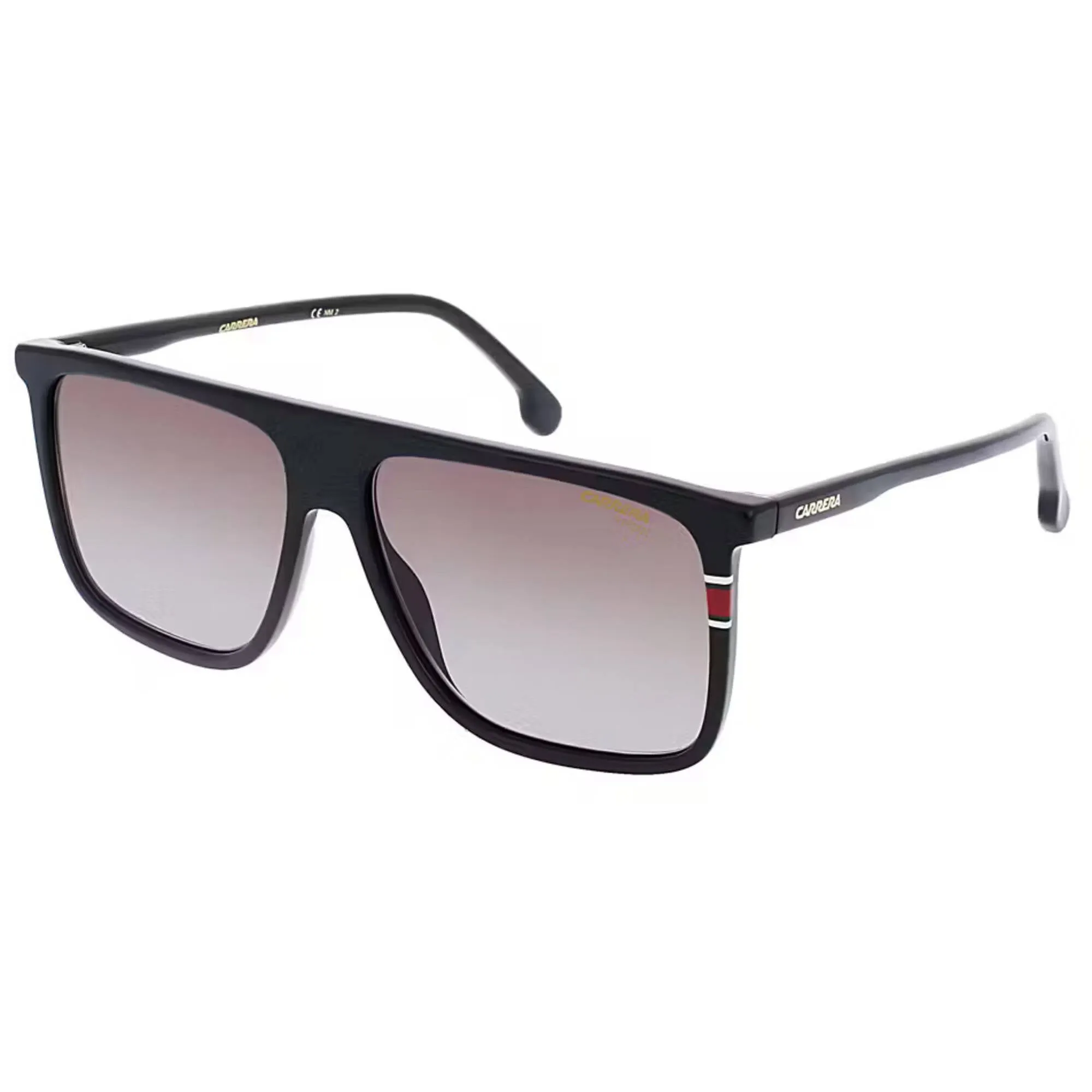 Carrera Unisex Sunglasses - Black Acetate Square Shape Frame | CARRERA-172/N/S-0807/HA