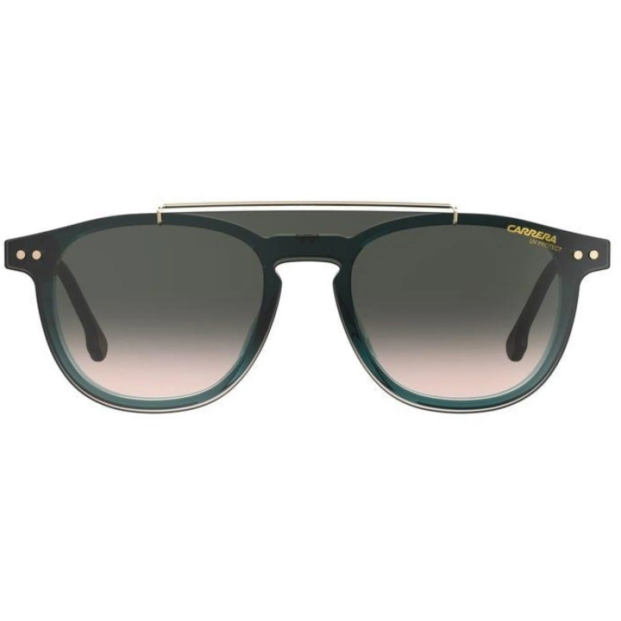 Carrera Unisex Sunglasses - Black Green Plastic Pilot Frame | CARRERA 2024T/C 0MR8/FF