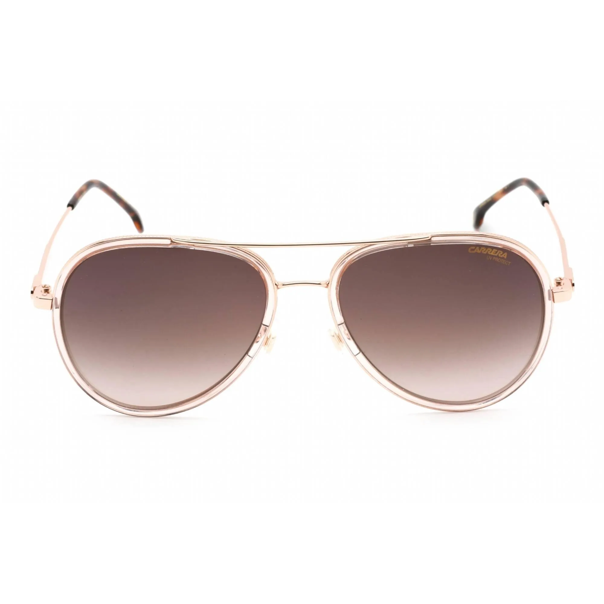 Carrera Unisex Sunglasses - Full Rim Nude Metal Aviator Shape Frame | 1044/S 0FWM HA