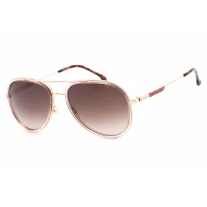 Carrera Unisex Sunglasses - Full Rim Nude Metal Aviator Shape Frame | 1044/S 0FWM HA