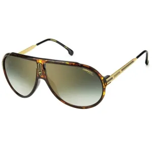 Carrera Unisex Sunglasses - Havana Frame Green Gradient Lenses | ENDURANCE65/N 0086