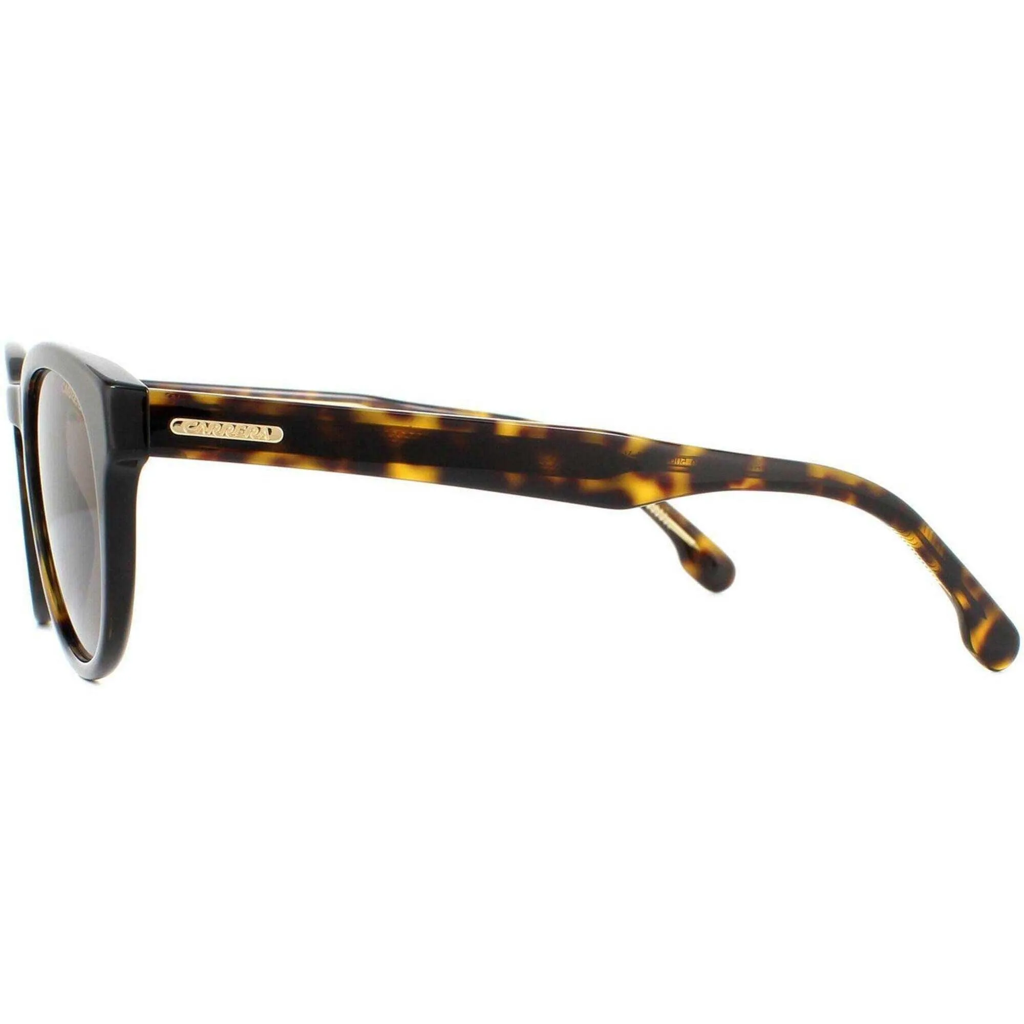 Carrera Unisex Sunglasses - Havana Full-Rim Plastic Frame Brown Lenses | 252/S 0086