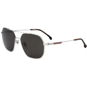Carrera Unisex Sunglasses - Palladium Metal Pilot Frame Grey Lens | 1035/GS 010
