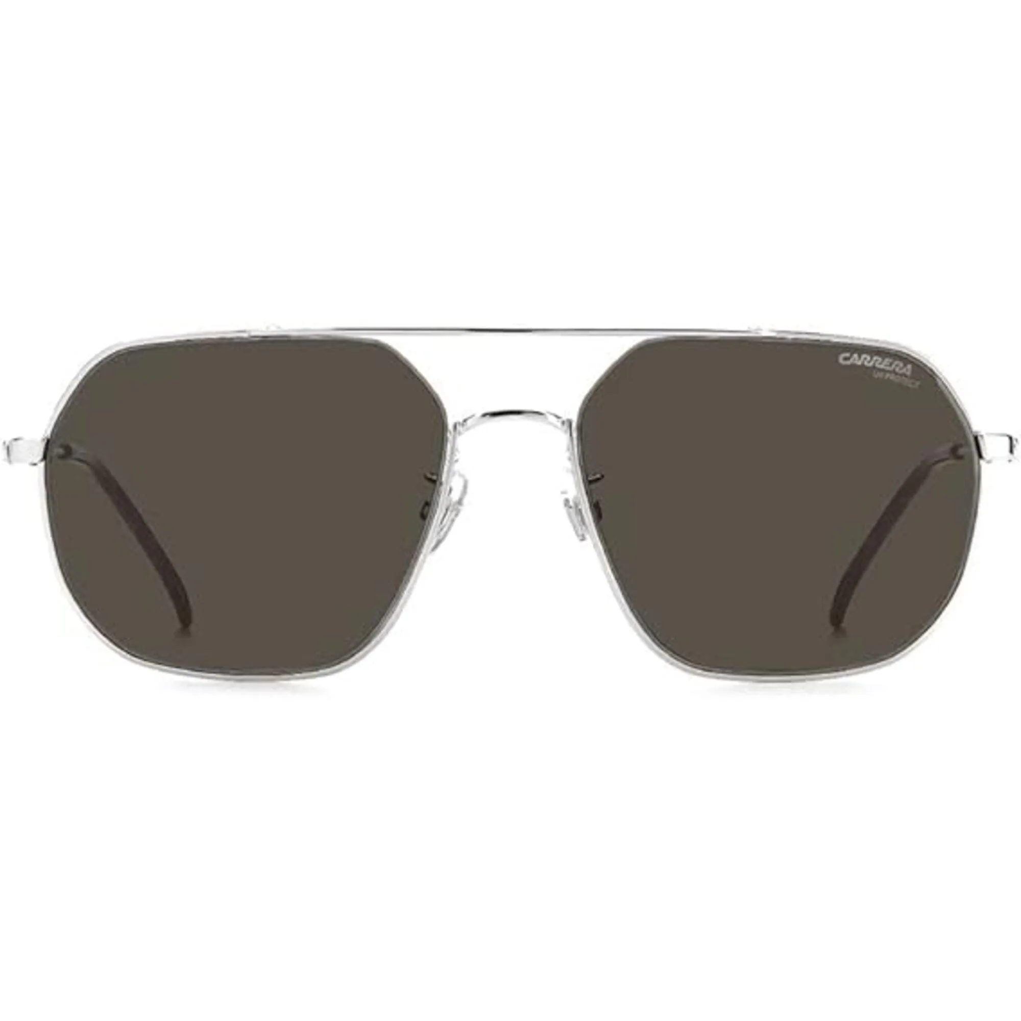 Carrera Unisex Sunglasses - Palladium Metal Pilot Frame Grey Lens | 1035/GS 010
