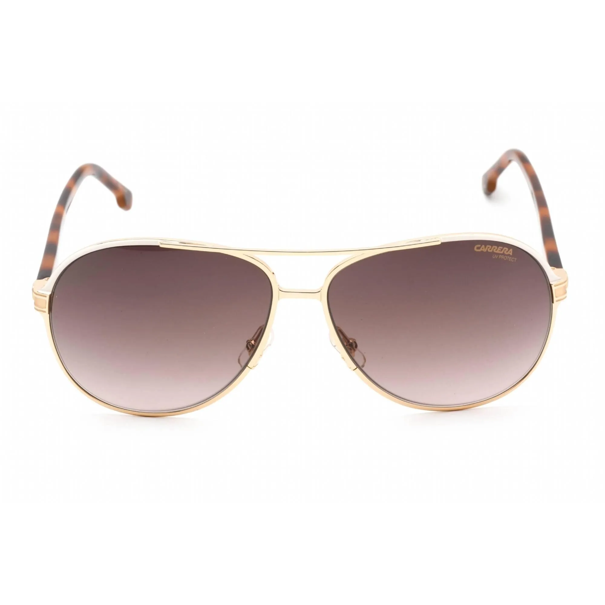 Carrera Women's Sunglasses - Full Rim Gold Ivory Plastic Aviator | 1051/S 0Y3R HA