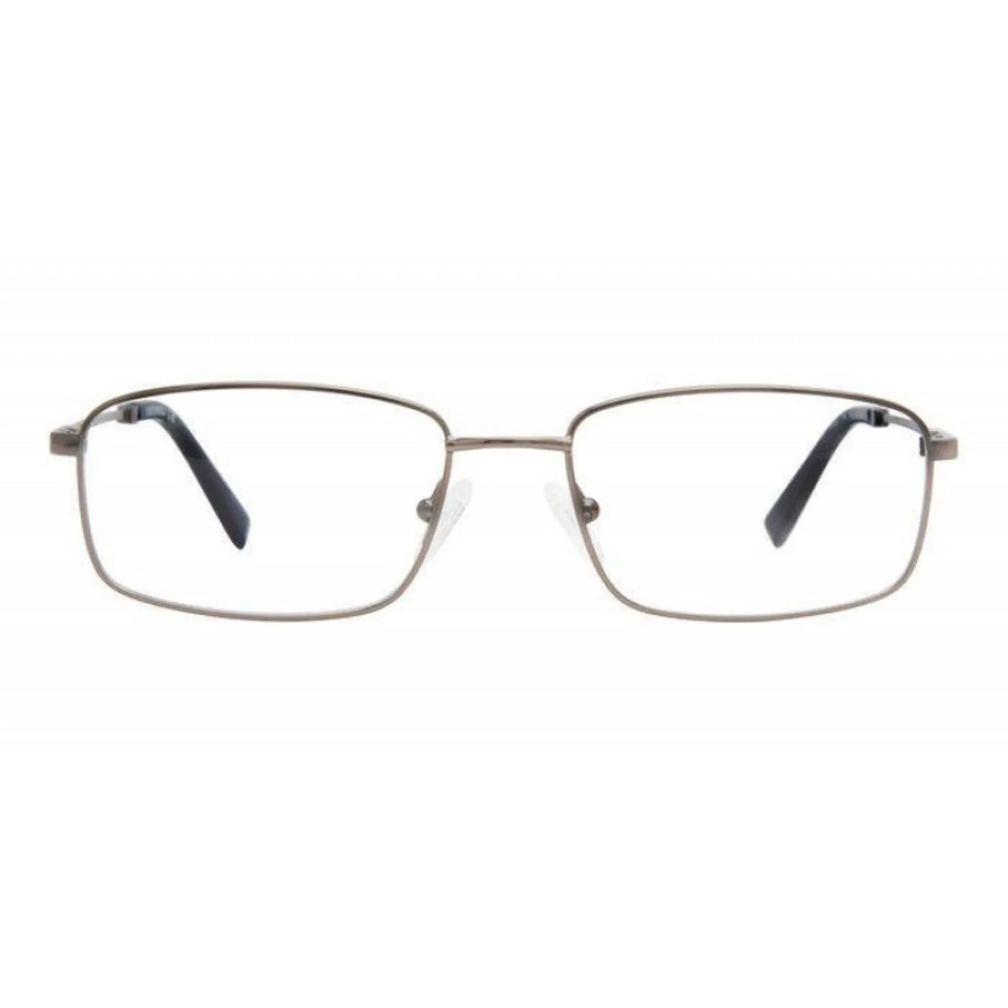 Chesterfield Men's Eyeglasses - Silver Metal Rectangular Frame Demo Lens | CH 892 0YB7