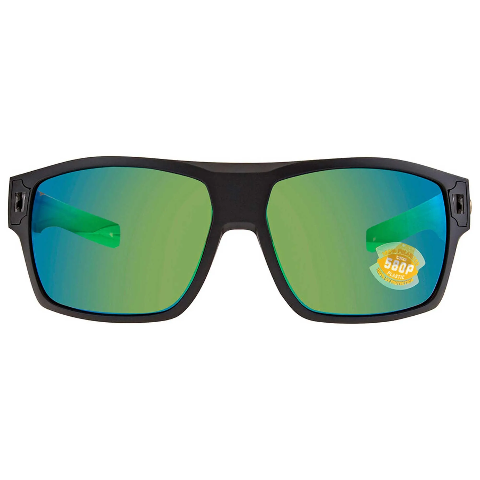 Costa Del Mar Men's Sunglasses - Diego Full Rim Matte Black Bio Resin | 0DGO11 OGMP