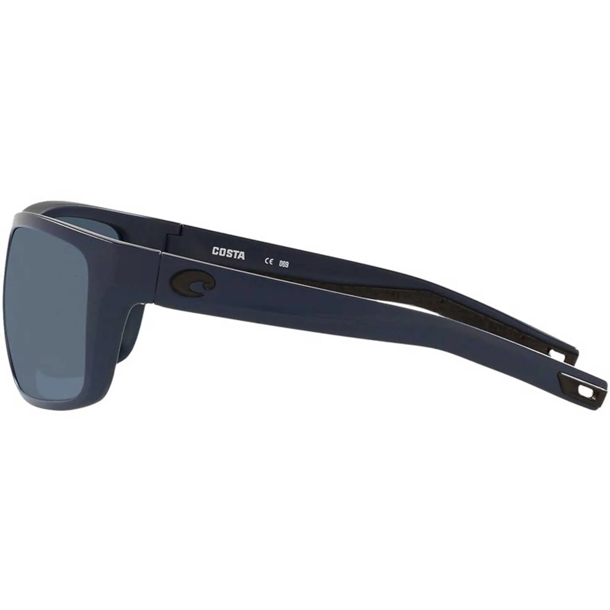 Costa Del Mar Unisex Sunglasses - Broadbill Grey Lens Rectangular Frame | BRB14 OGP