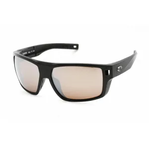 Costa Del Mar Unisex Sunglasses - Copper Silver Mirrored Lens | DIEGO 0DGO11 OSCGLP