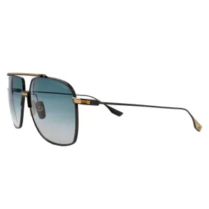 Dita Unisex Sunglasses - Dark Turquoise Gradient Lens Frame | Alkamx DTS100-A-02