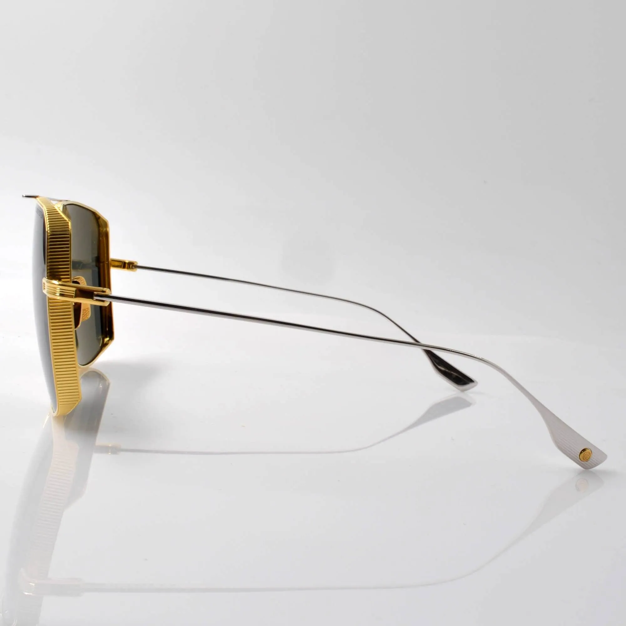 Dita Unisex Sunglasses - G-15 Lens Yellow Gold/Silver Frame | Dubsystem DTS157-A-01