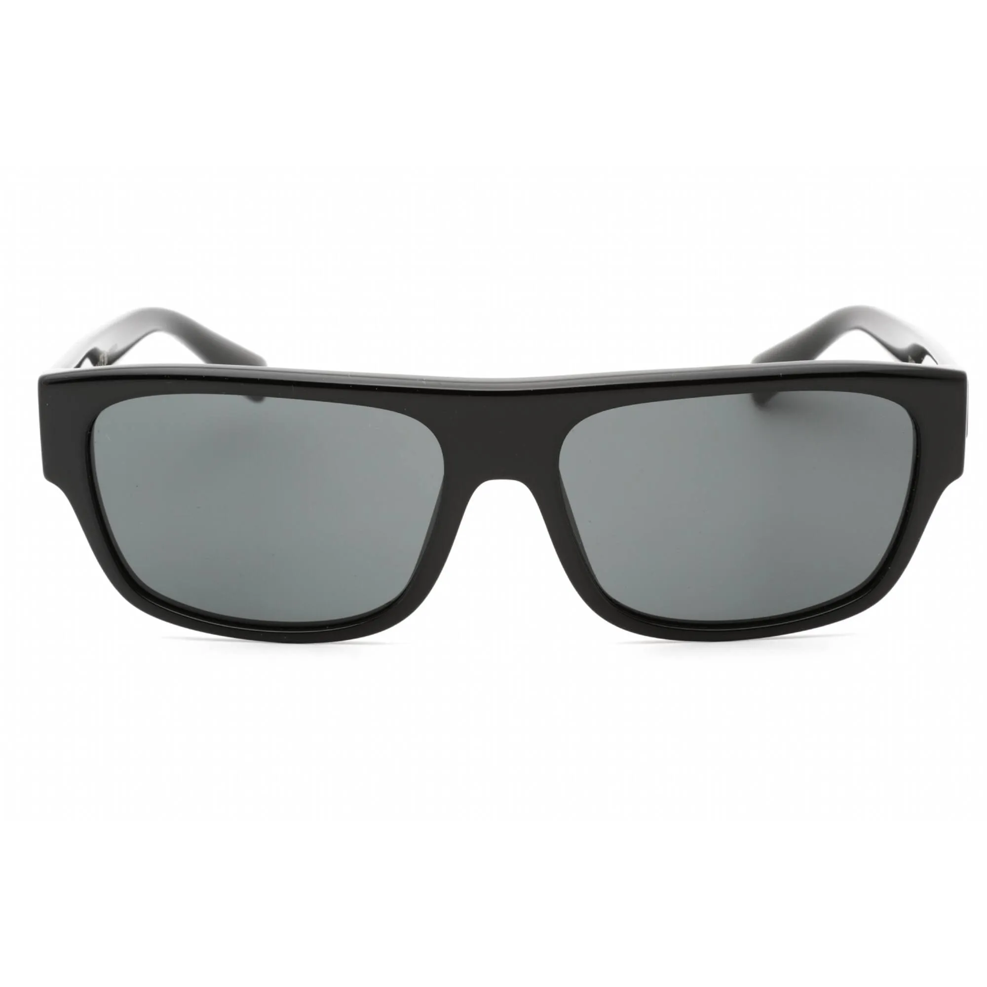 Dolce & Gabbana Men's Sunglasses - Black Plastic Rectangular Frame | 0Dg4455 501/87