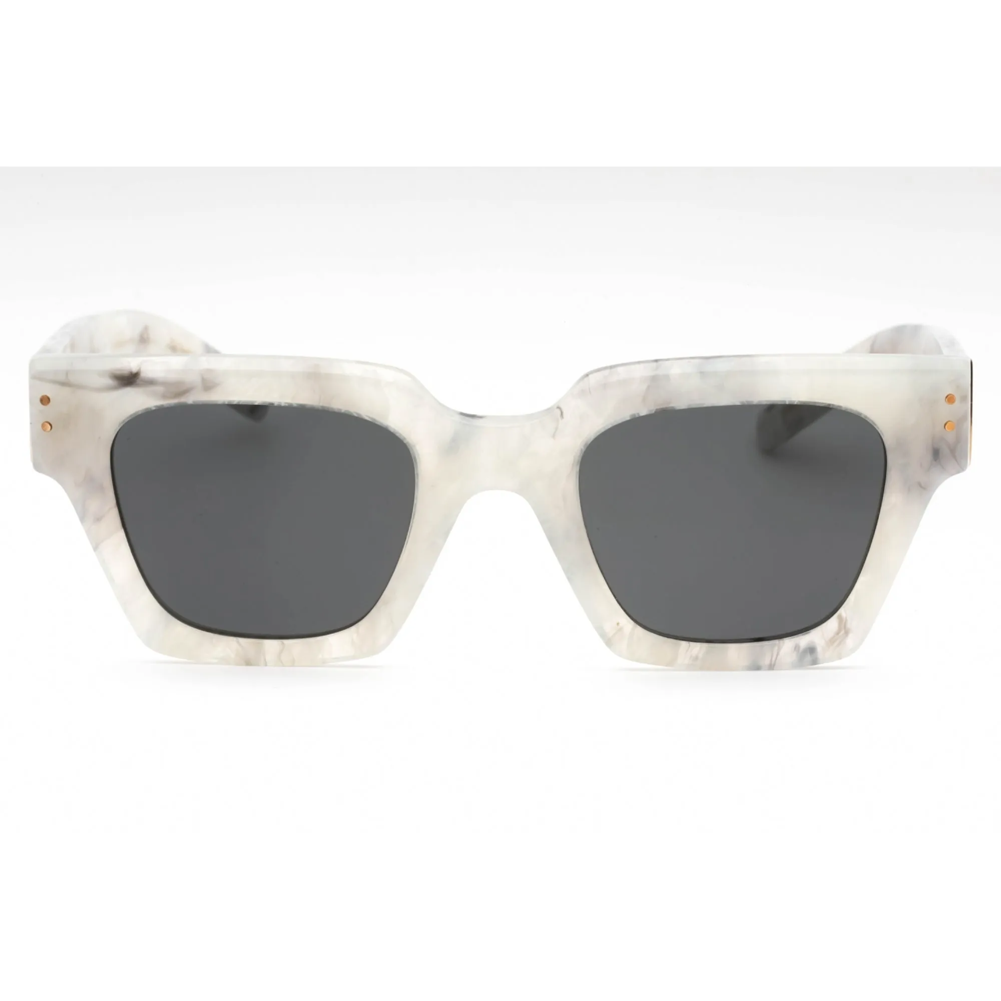 Dolce & Gabbana Men's Sunglasses - Grey Marble Plastic Square Frame | 0DG4413 342887