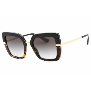 Dolce & Gabbana Women's Sunglasses - Pattern Black Square Full Rim | 0DG4373 34008G