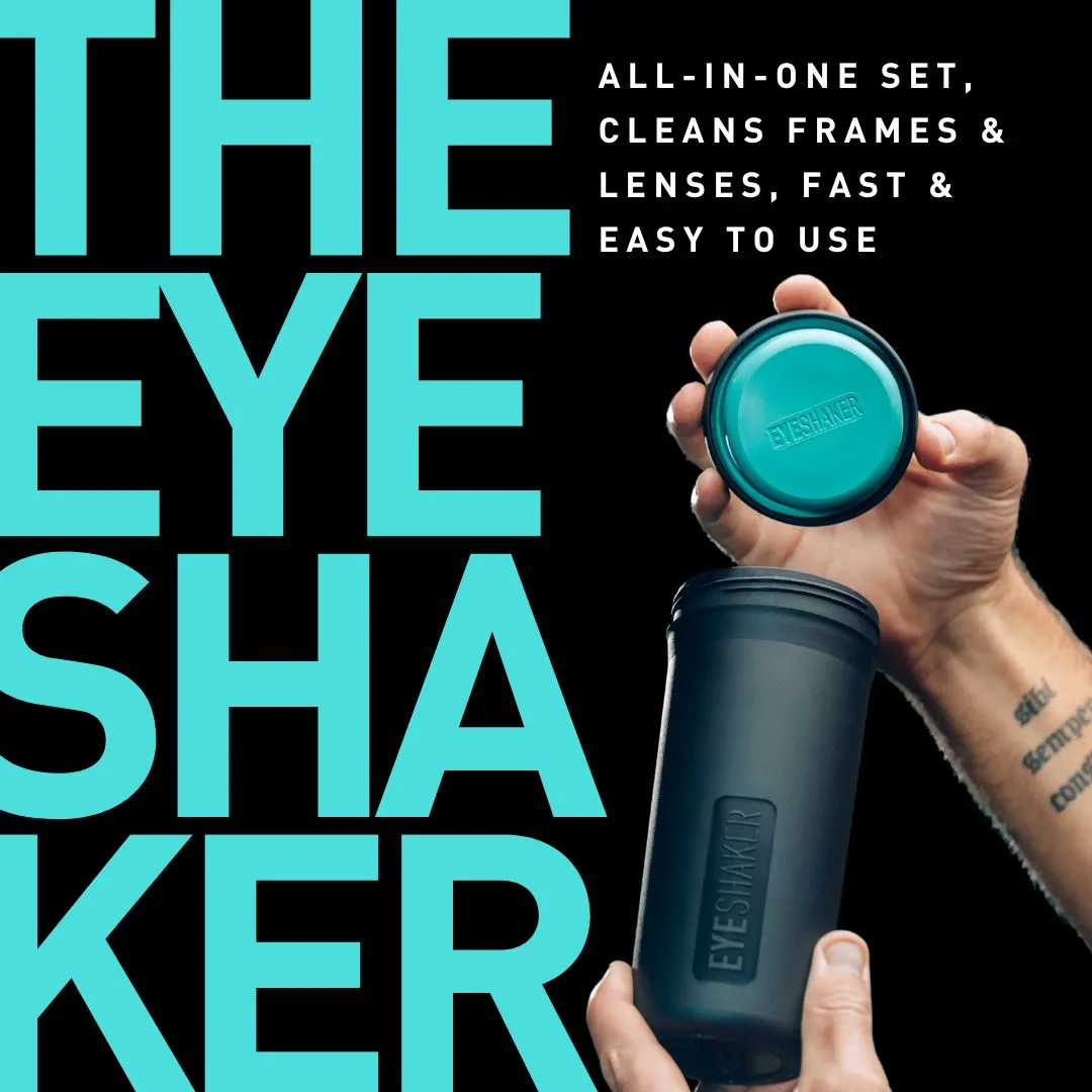 Eyeshaker Frame Cleaning Kit - removes make-up. sunscreen. sweat and all dirt
