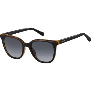 Fossil Unisex Sunglasses - Black Frame Grey Shaded Lens | FOSSIL FOS 3103/G/S S