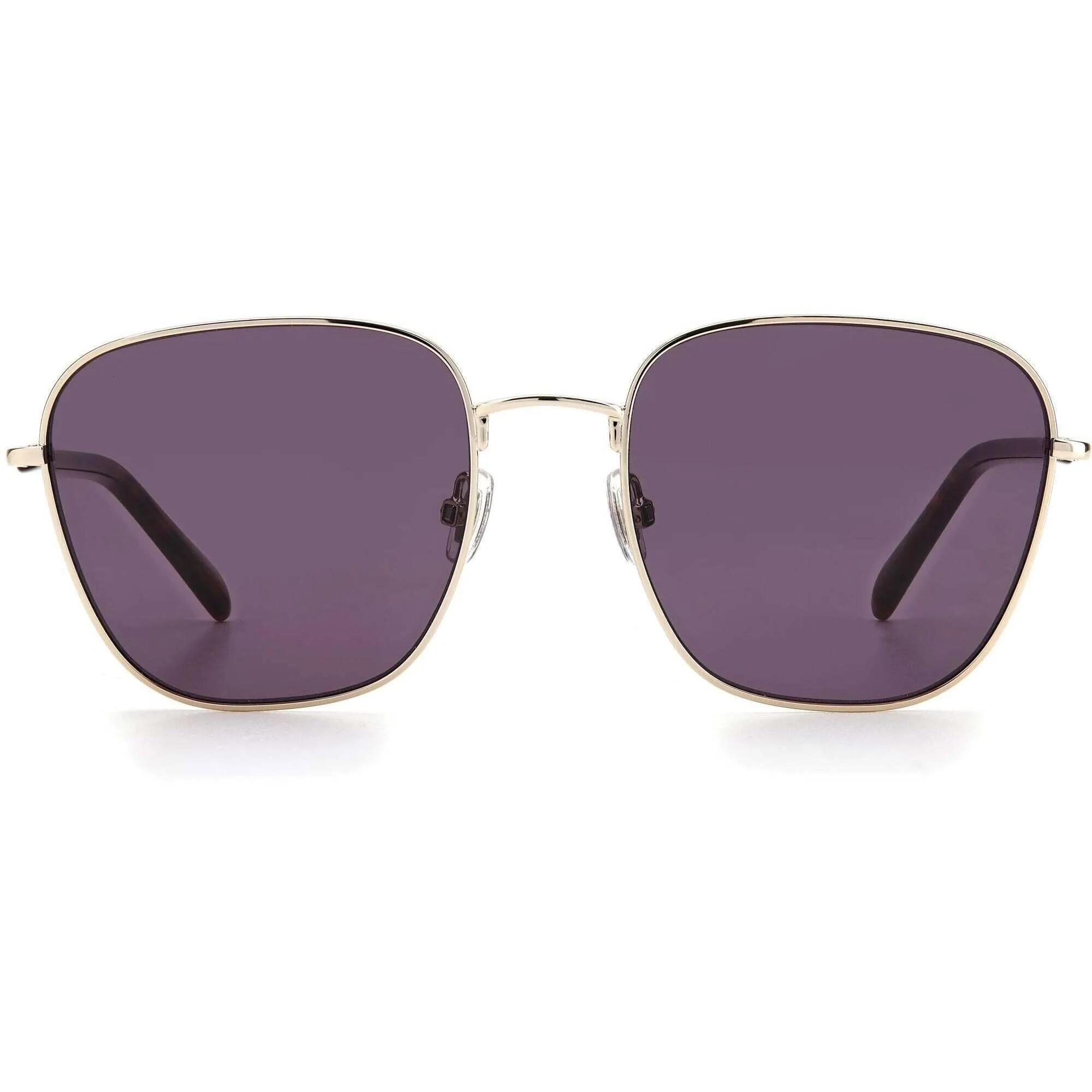 Fossil Unisex Sunglasses - Gold Brown Metal Frame Violet lens | FOSSIL FOS 3117/S S