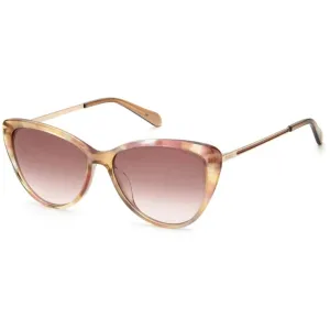 Fossil Unisex Sunglasses - Grey Frame Brown Gradient Lens | FOSSIL FOS 2114/G/S S