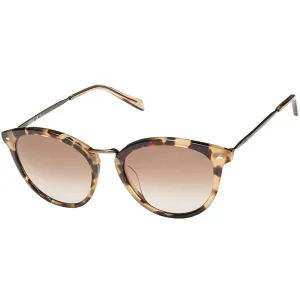 Fossil Unisex Sunglasses - Havana Plastic Cat Eye Frame | FOSSIL FOS 2092/G/S S