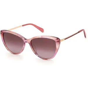 Fossil Unisex Sunglasses - Raspberry Plastic Cat Eye Frame | FOSSIL FOS 2114/G/S S