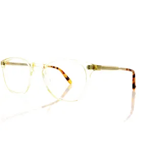 Garrett Leight Women's Sunglasses - Demo Lens Square Full Rim | KINNEY GF CH-CH DKTF