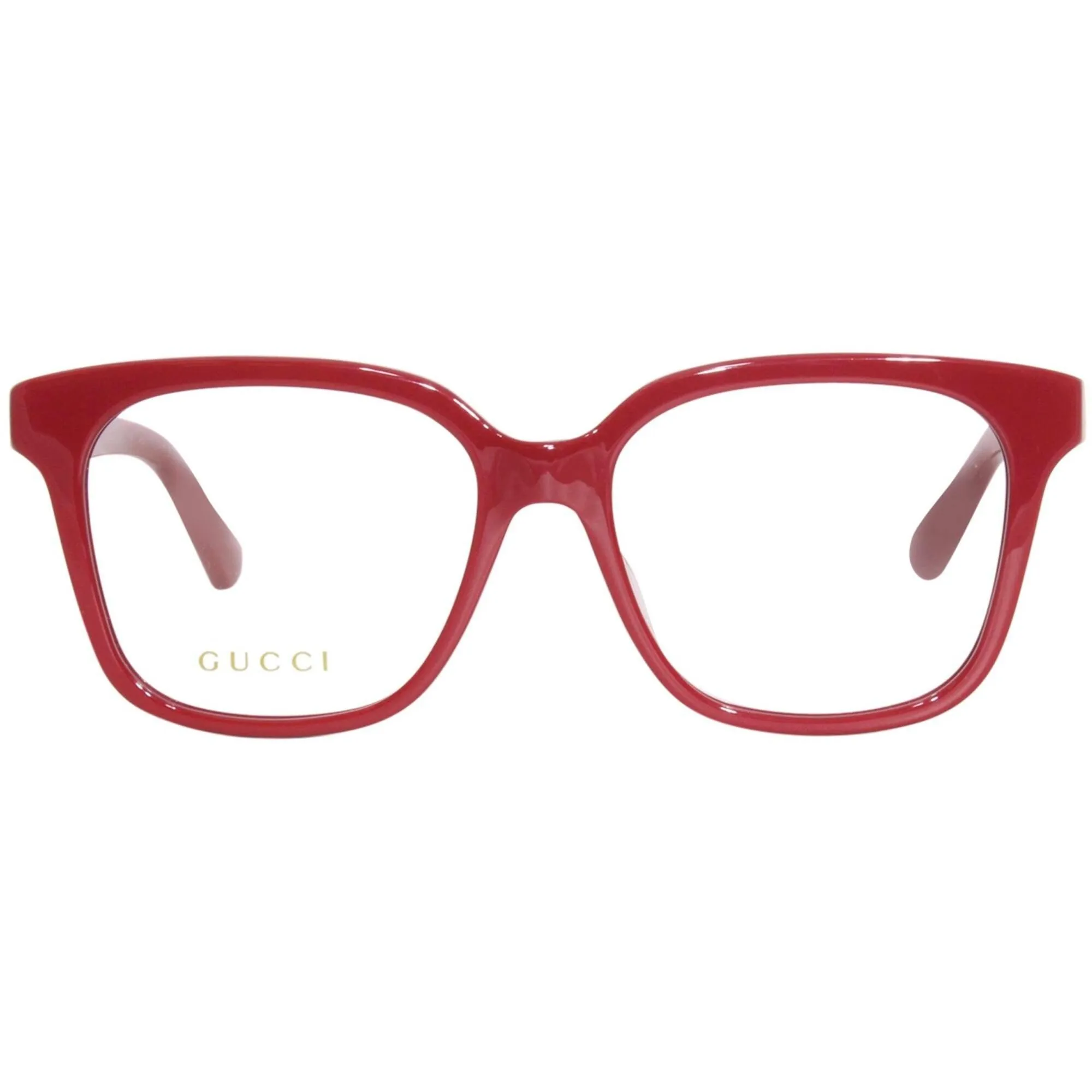 Gucci Women's Eyeglasses - Red Acetate Cat Eye Shape Frame Demo Lens | GG1192O 006