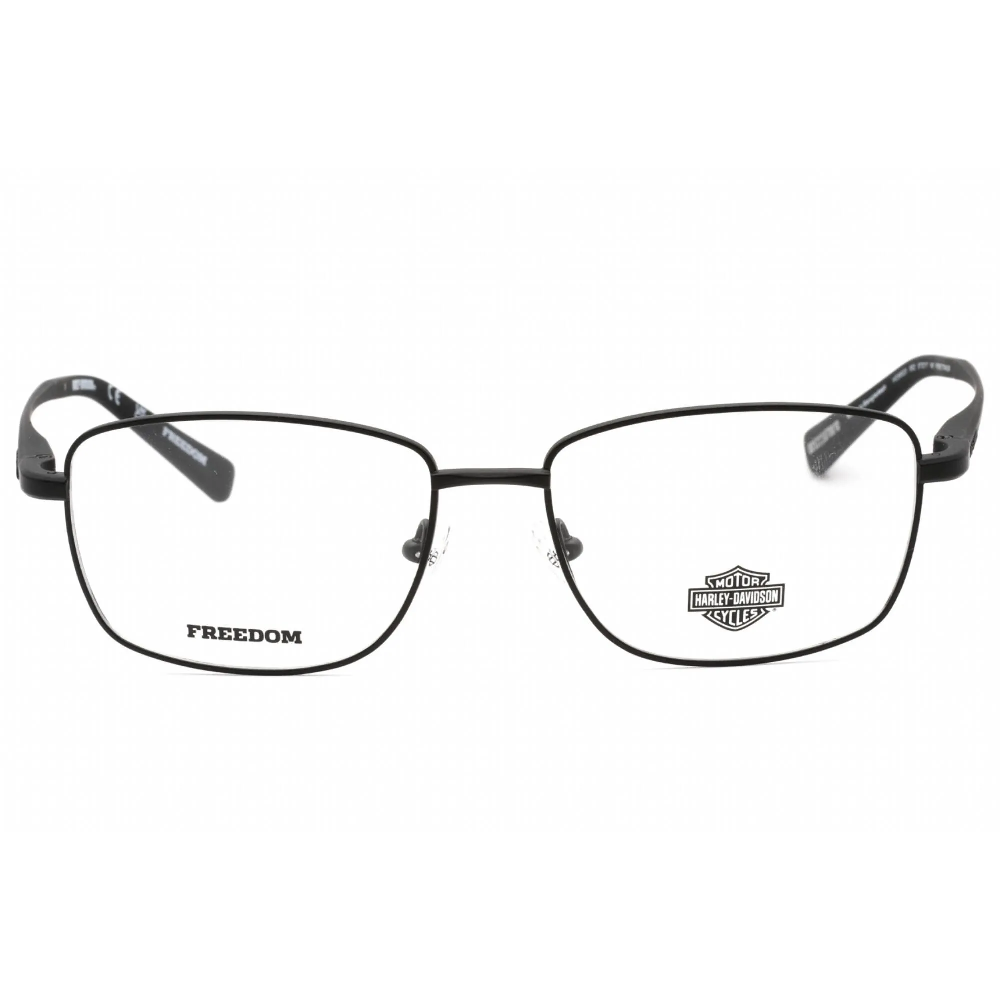 Harley Davidson Men's Eyeglasses - Clear Demo Lens Matte Black Frame | HD9023 002