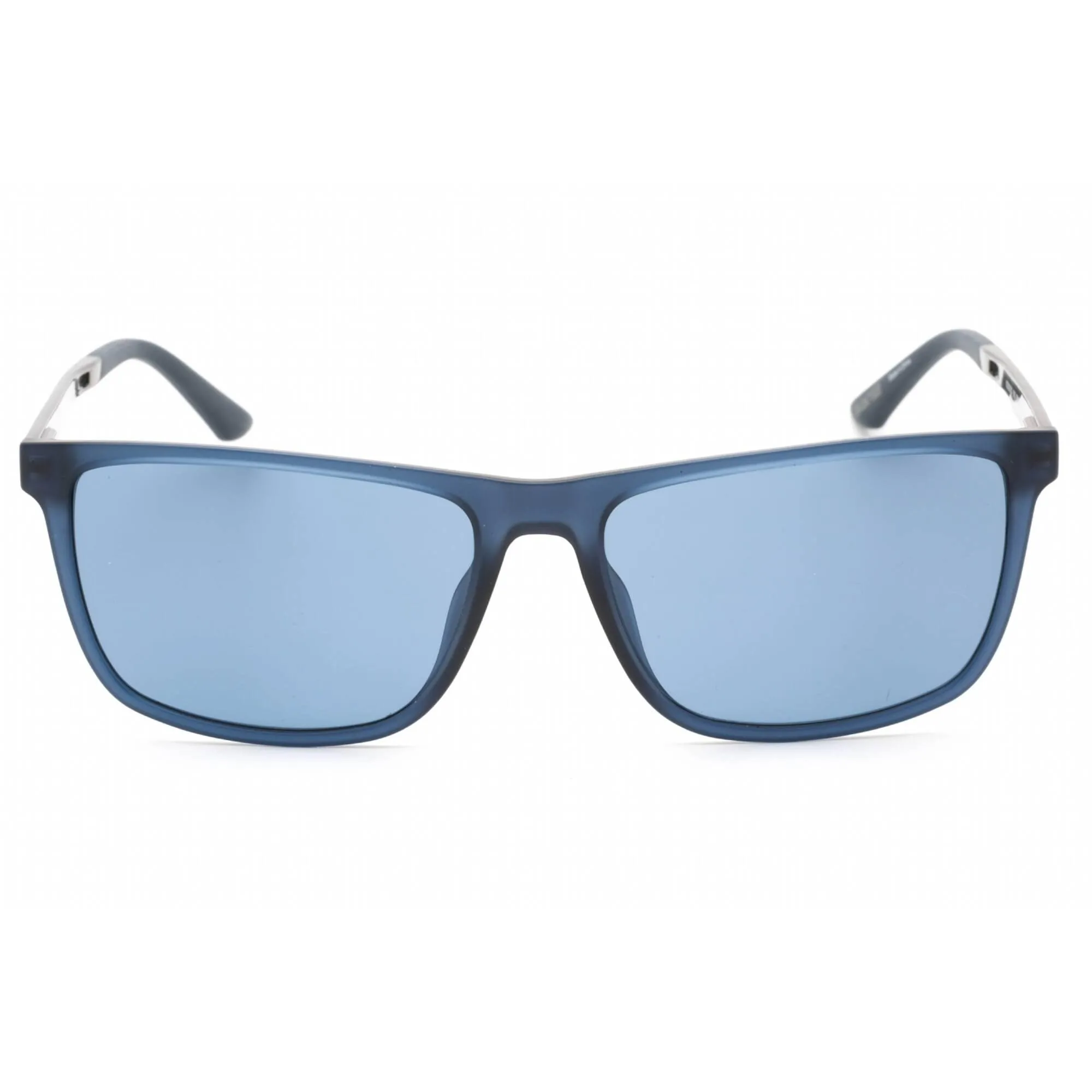 Harley Davidson Men's Sunglasses - Matte Blue Full Rim Rectangular Frame | HD0970X 91V