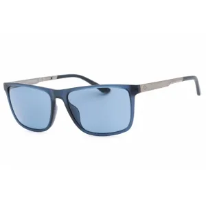 Harley Davidson Men's Sunglasses - Matte Blue Full Rim Rectangular Frame | HD0970X 91V