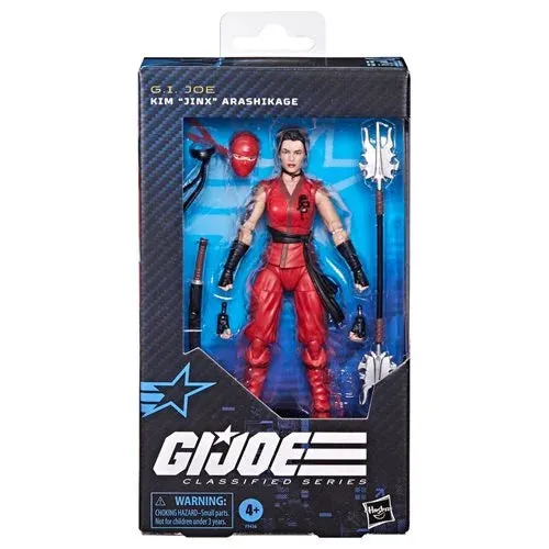 Hasbro G.I. Joe Classified Series #124 Kim Jinx Arashikage Action Figure