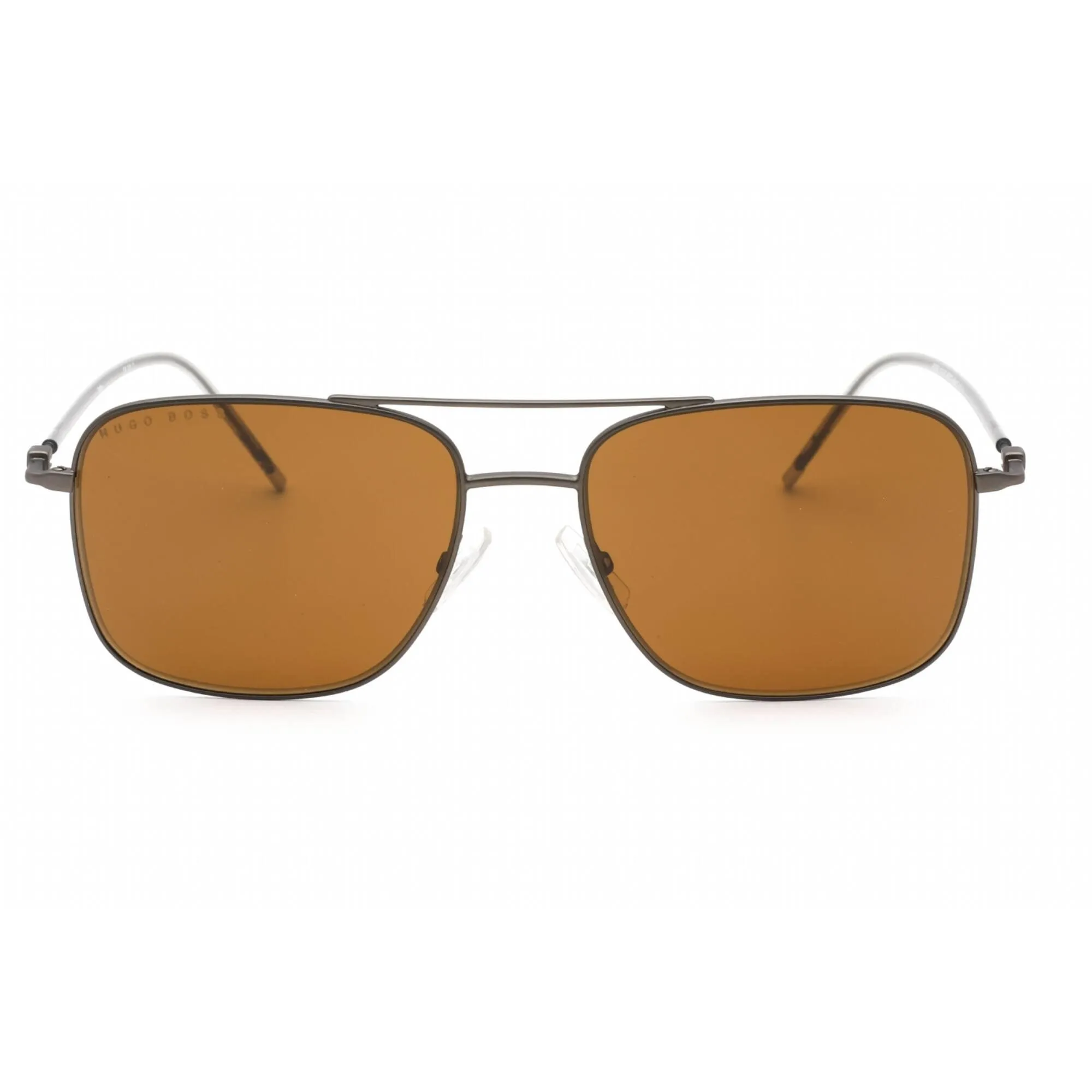 Hugo Boss Men's Sunglasses - Brown Lens Matte Dark Ruthenium | BOSS 1310/S 0R80 70