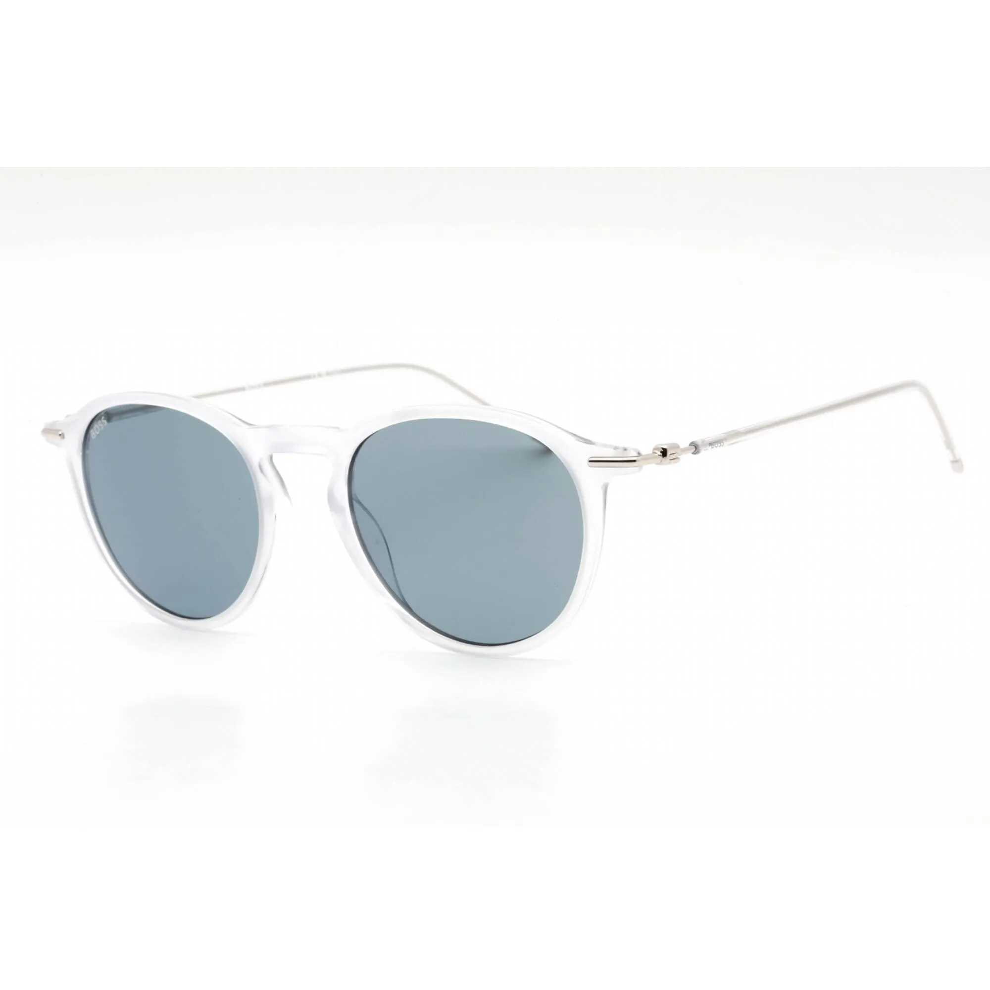 Hugo Boss Men's Sunglasses - Grey Ar Lens Crystal Silver Frame | BOSS 1309/S 0HKT 2K