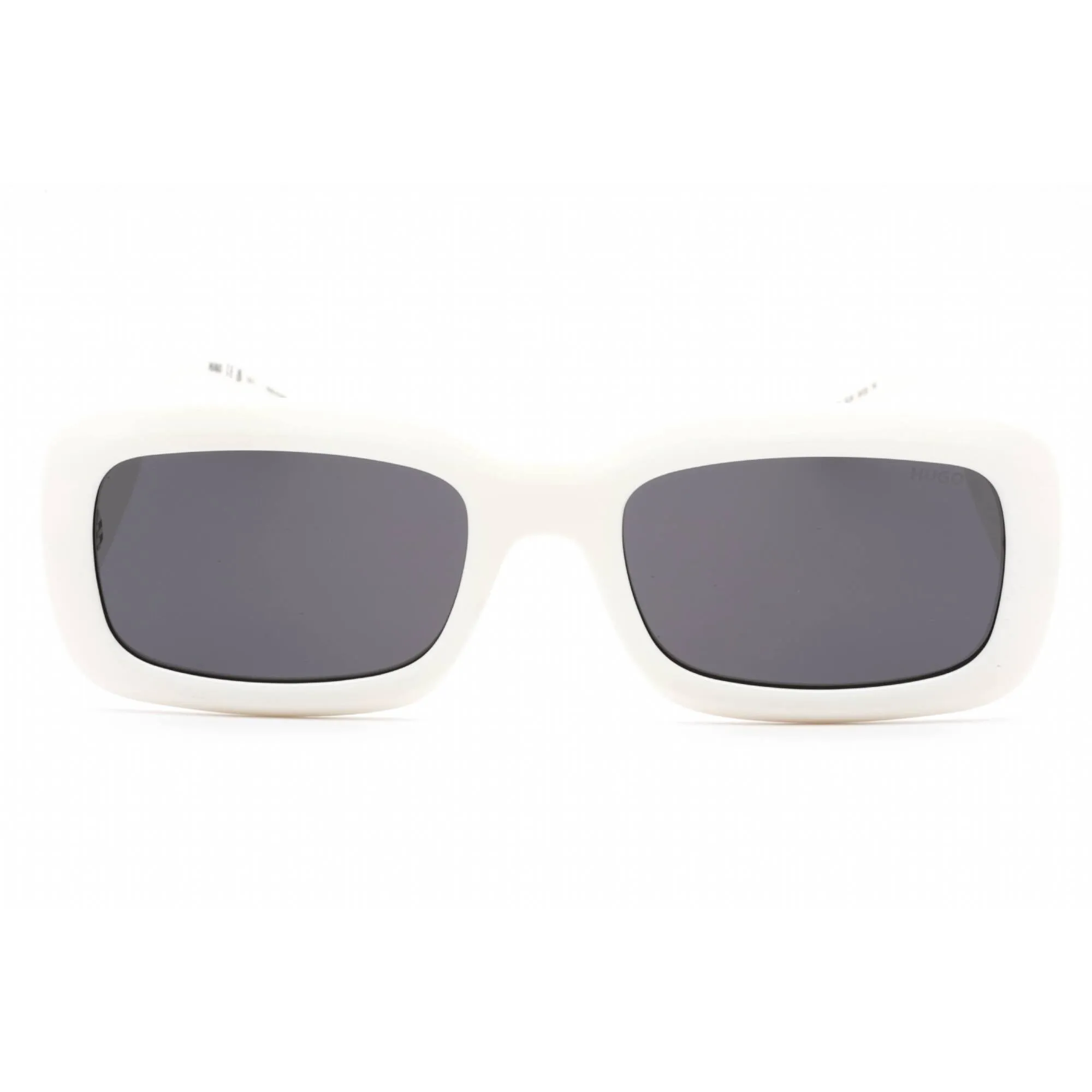 Hugo Men's Sunglasses - Ivory Plastic Rectangular Full Rim Frame | HG 1281/S 0SZJ IR