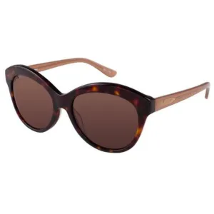 Isaac Mizrahi Women's Sunglasses - Tort Plastic Cat Eye Frame | ISAAC MIZRAHI 30222 TT